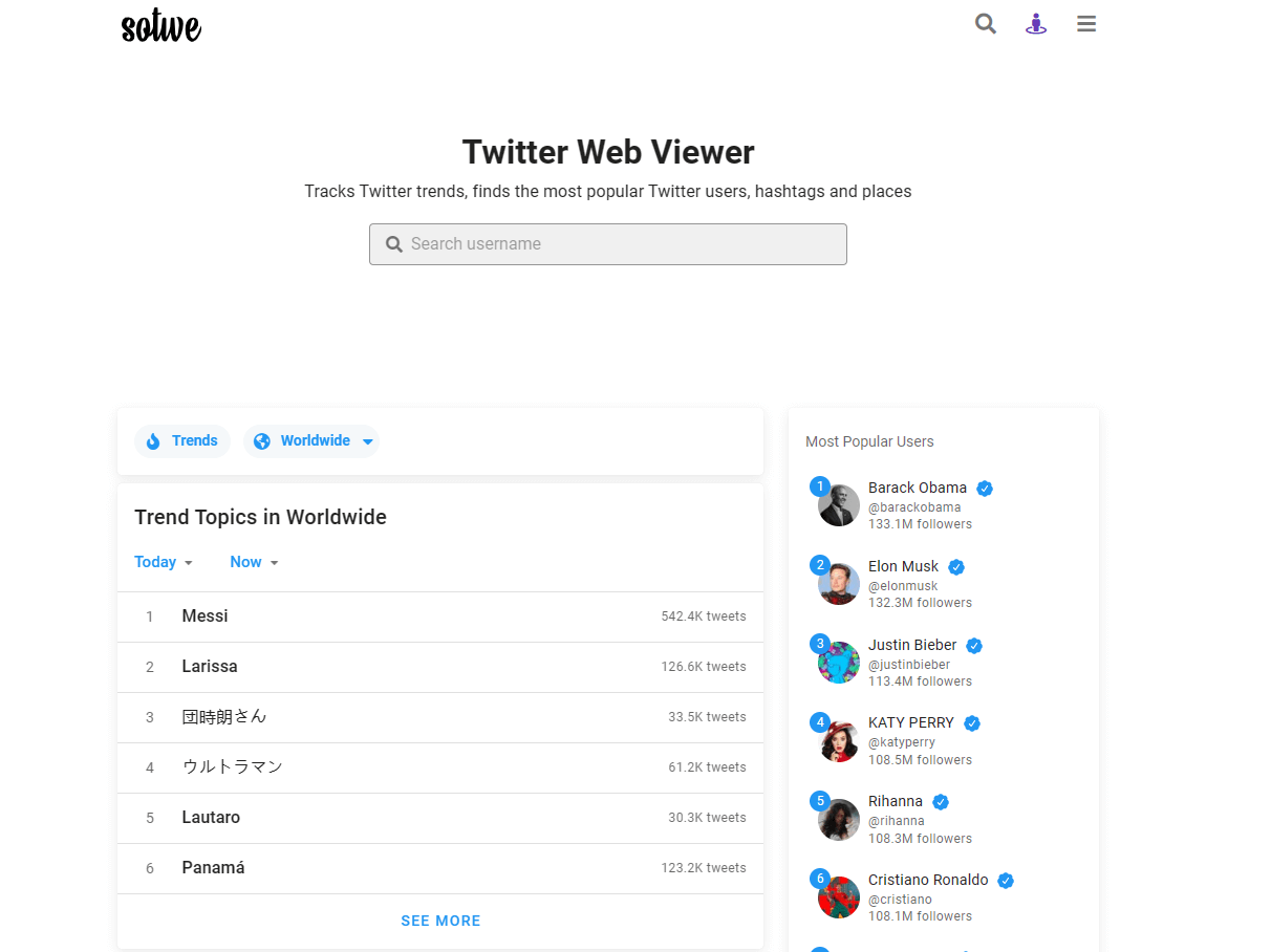 推特网页版入口Sotwe,好用的图文查看下载网站