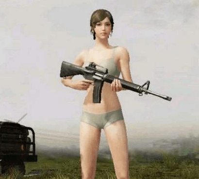 和平精英女生角色去掉服装不遮挡,女人物皮肤无遮挡图片