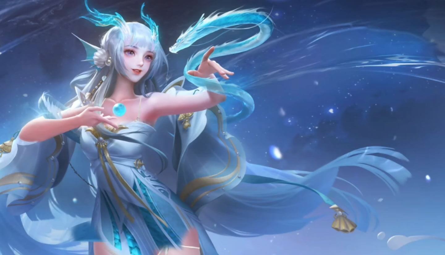 王者荣耀西施游龙清影去内图片,西施游龙清影皮肤样子