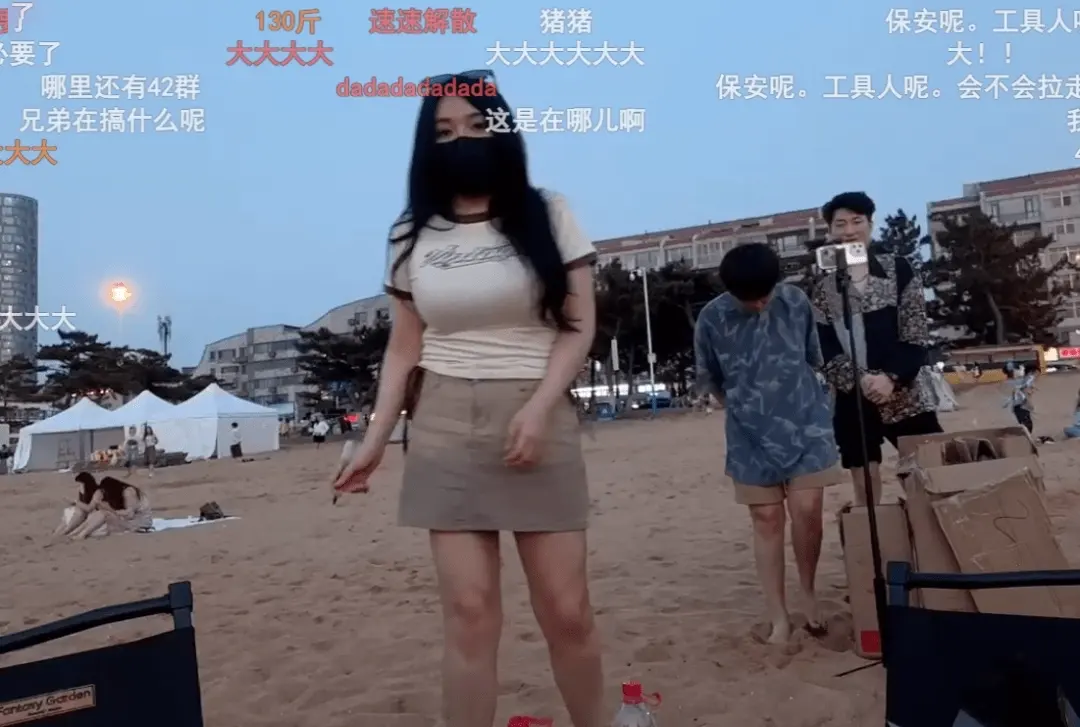 一条小团团户外直播身材曝光,网友:堪比写真一姐刘飞儿!