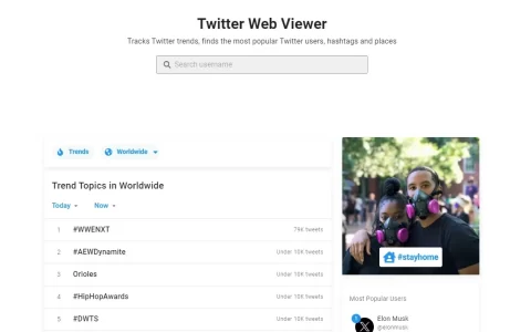 免登陆浏览twitter网页，用它就可以了