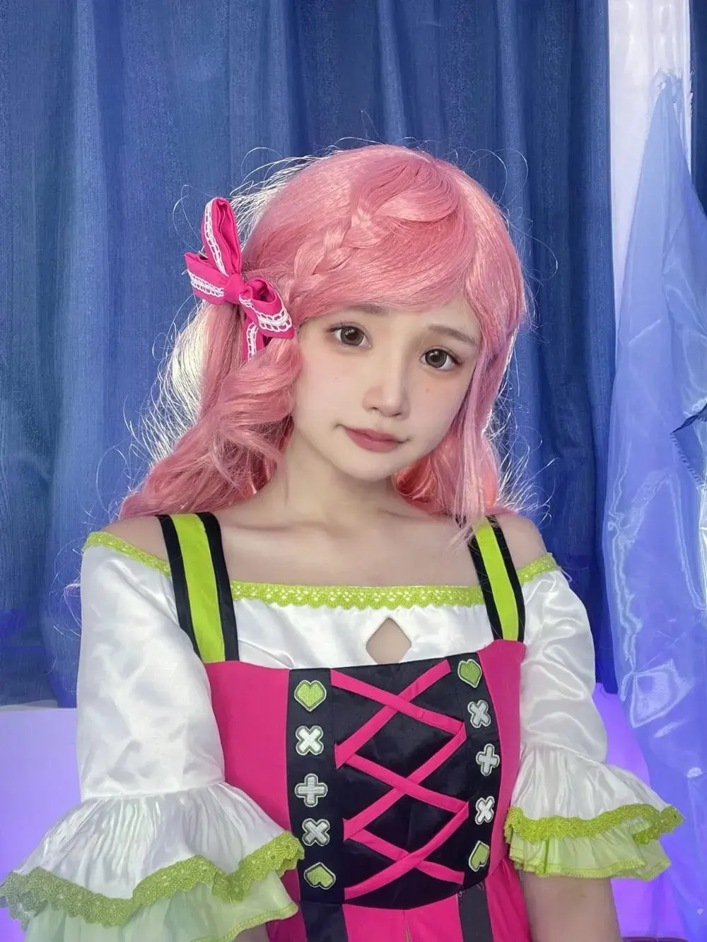 日系女生裸妆图片一组,敢素颜裸妆的cos才是真美女