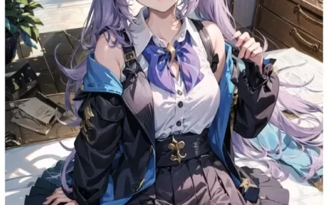 原神女角色刻晴没有遮挡无爱心图片壁纸