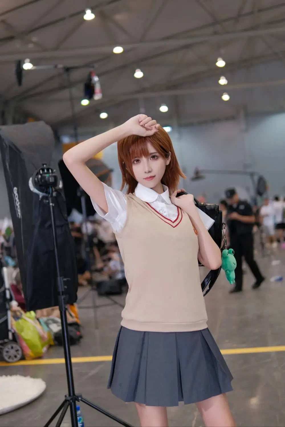长发炮姐真人照片,炮姐御坂美琴cosplay
