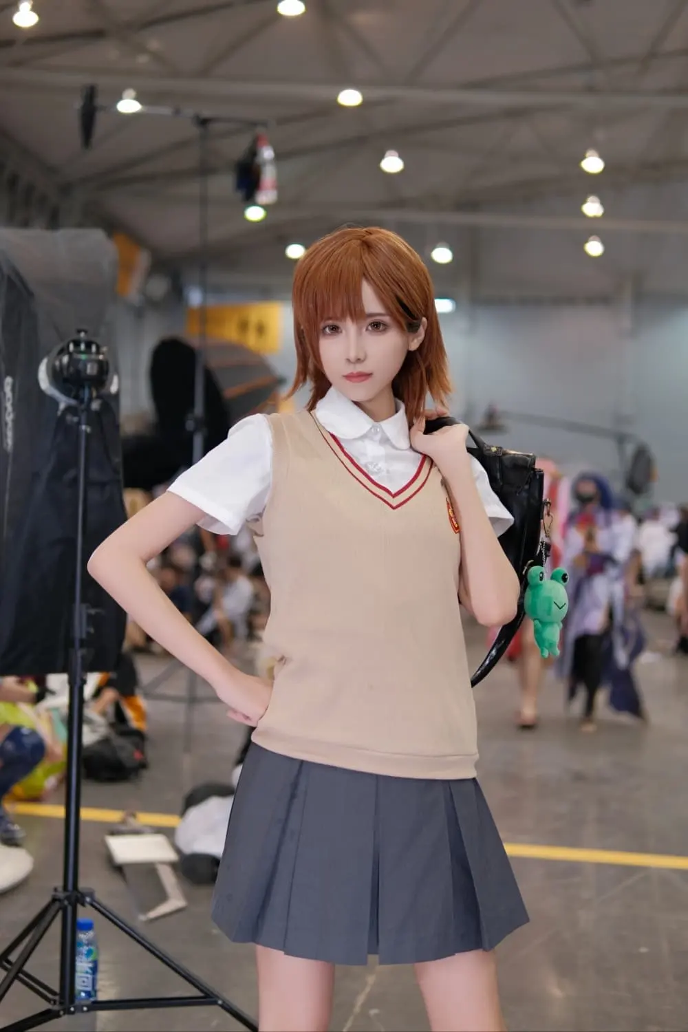 长发炮姐真人照片,炮姐御坂美琴cosplay