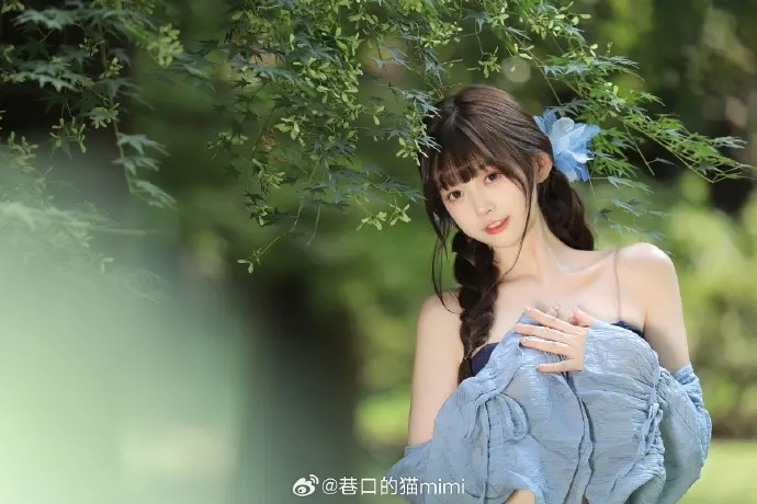 盛夏的闲余时光,穿上小裙子