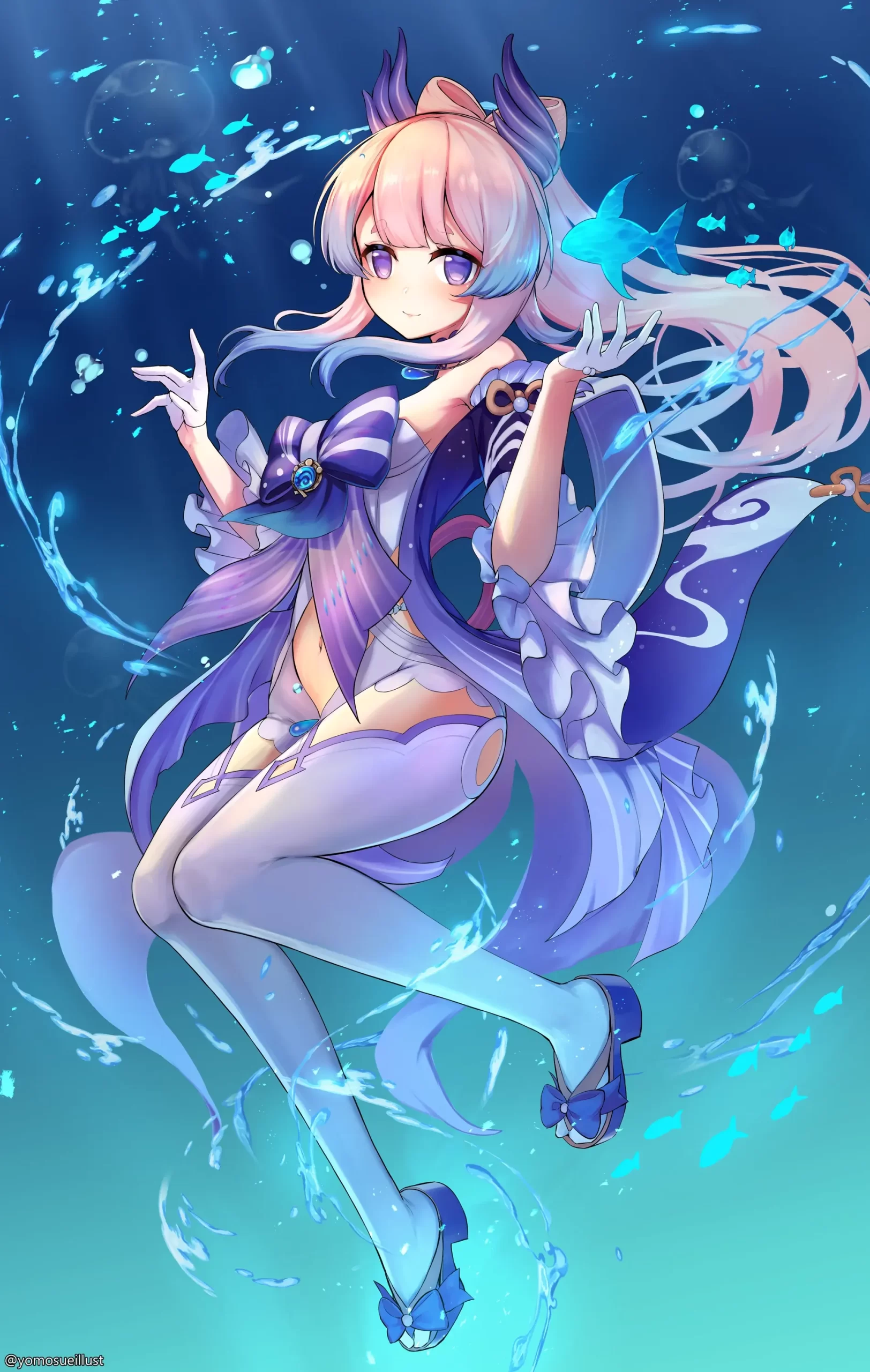 【原神】心海高质量美图分享,100张壁纸