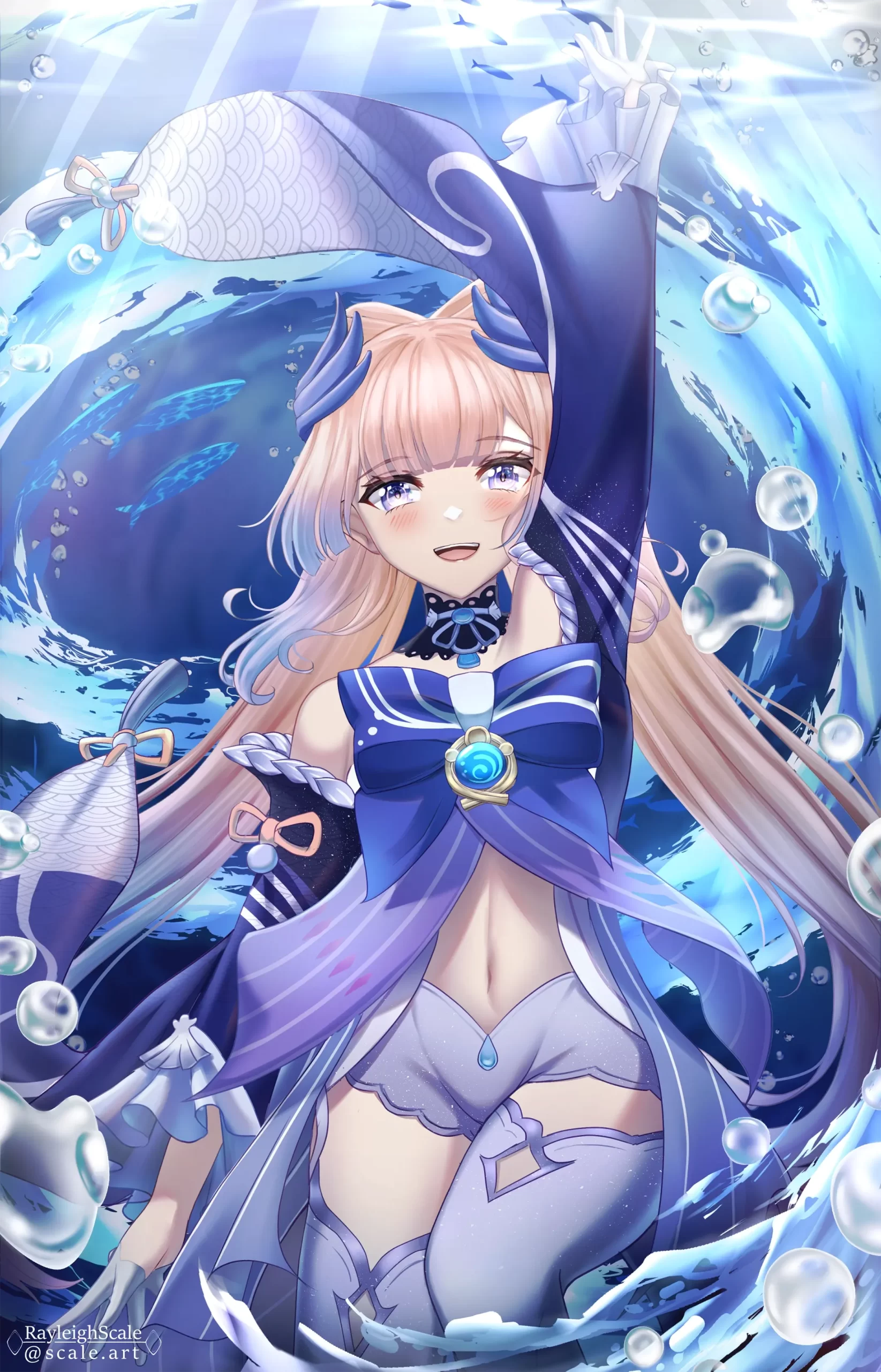 【原神】心海高质量美图分享,100张壁纸