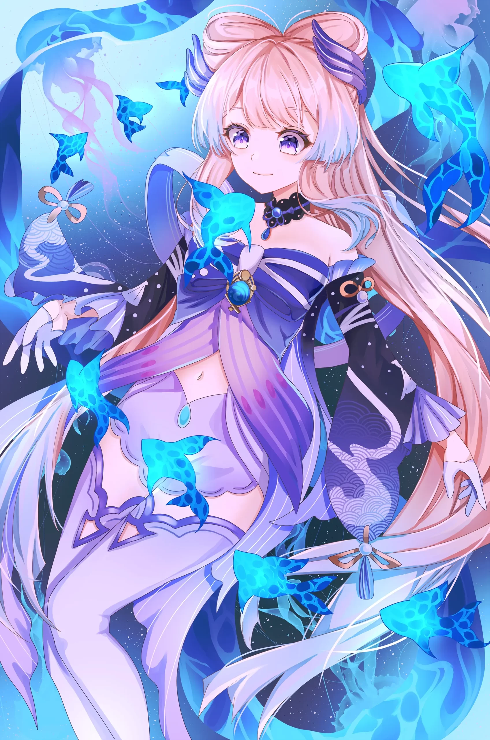 【原神】心海高质量美图分享,100张壁纸
