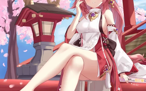 【原神】八重神子高清壁纸，每一张都难以抵挡