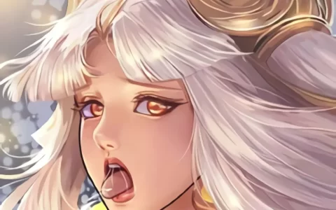 王者荣耀嫦娥脸红享受流眼泪表情的样子图片有图有真相