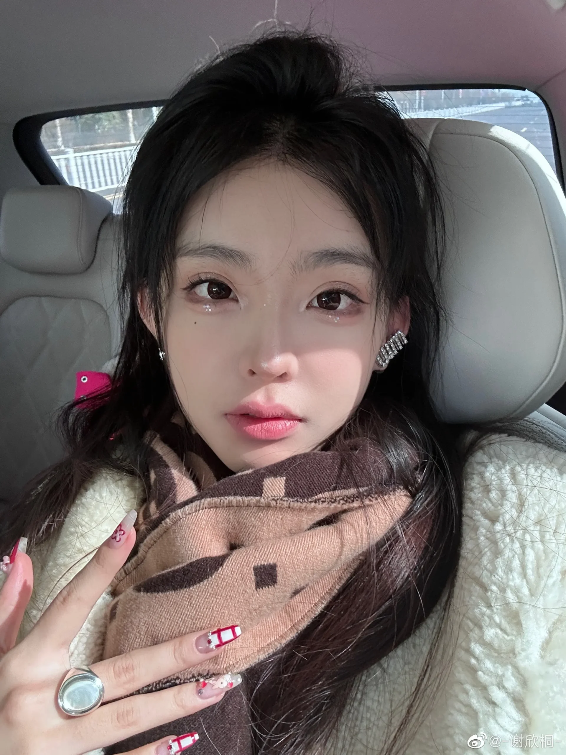 抖音网红谢欣桐吃瓜事件聊天记录,个人资料图片